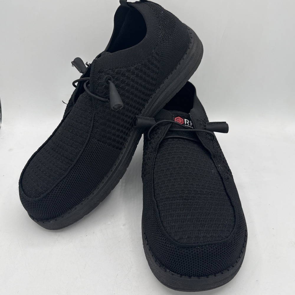 LARNMERN Steel Toe Work Shoes Slip On Lightweight men's 8.5/woman's 10‎ Safety